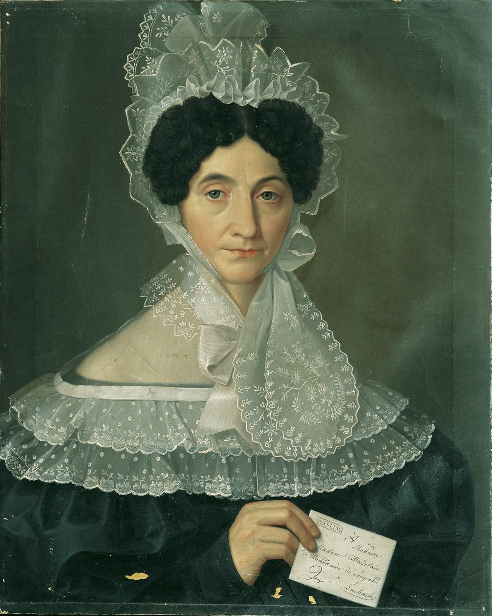 Byste av Magdalene Ruard (død 1858) av Leopold Blonder