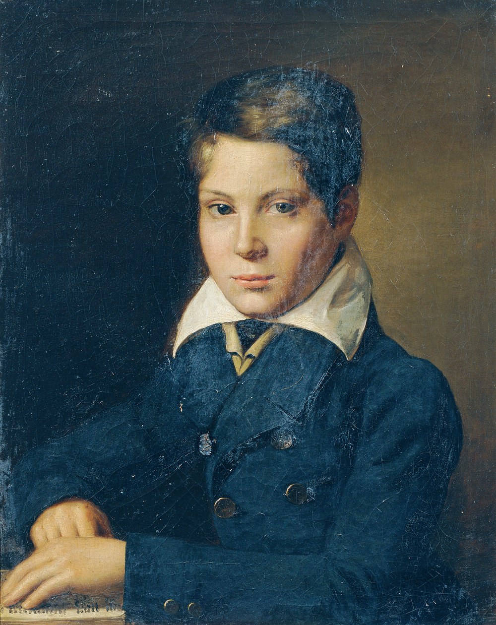 Byste av en gutt av Leopold Blonder