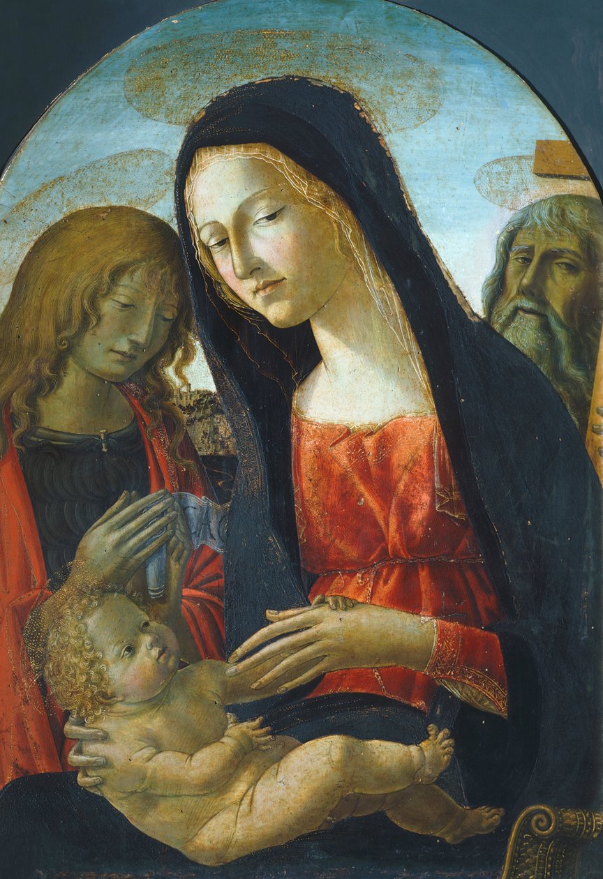 Madonna med barn, av Neroccio de