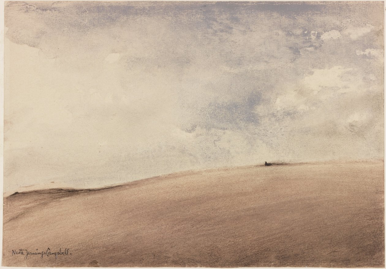 Passerer Storm, Sussex Downs av Nesta Jennings Campbell
