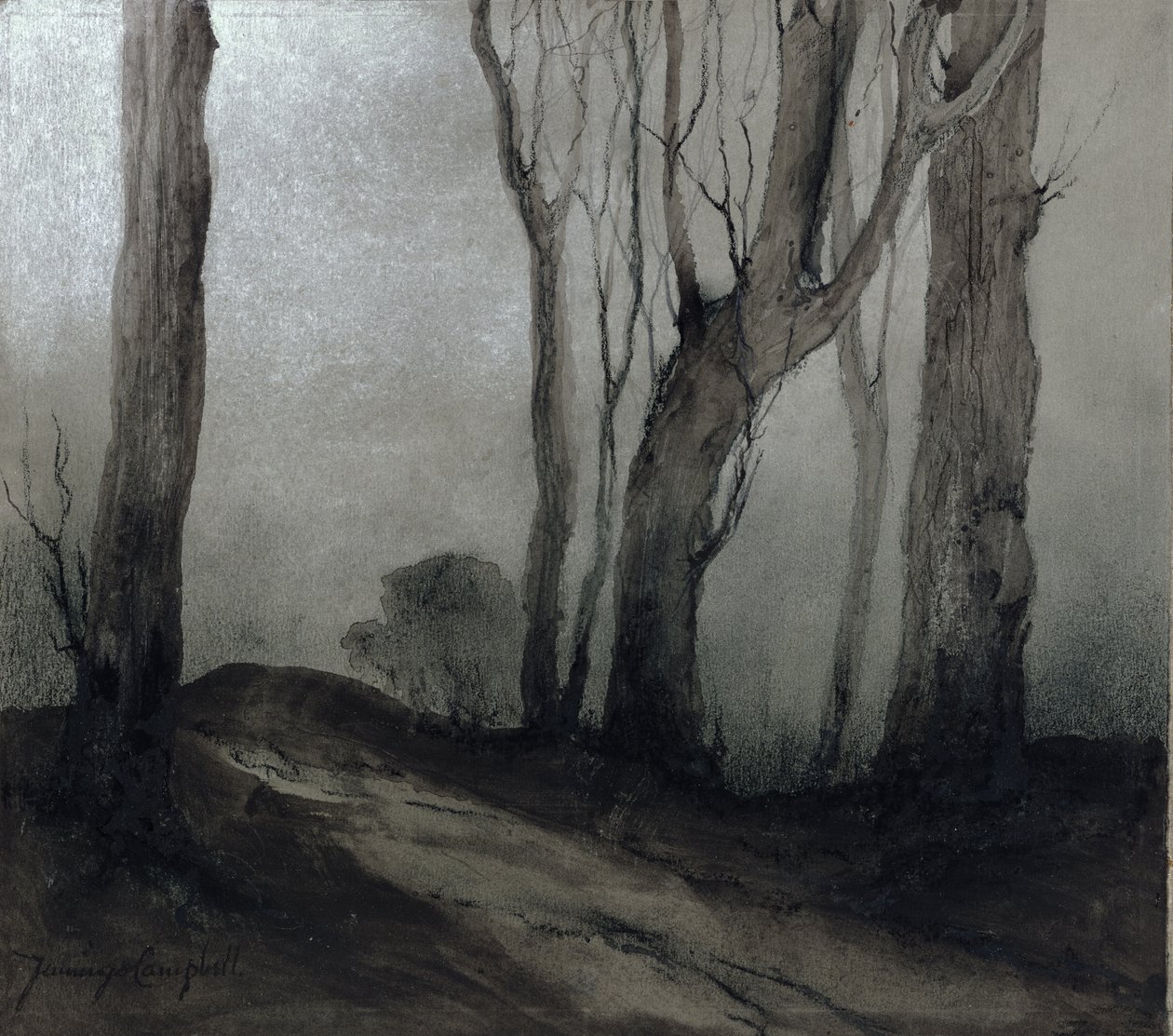 Shades of Night (pastell) av Nesta Jennings Campbell