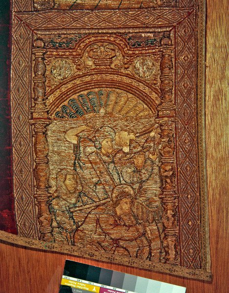 Christ Carrying the Cross (chasable) (se 391875 for detaljer) av Netherlandish School