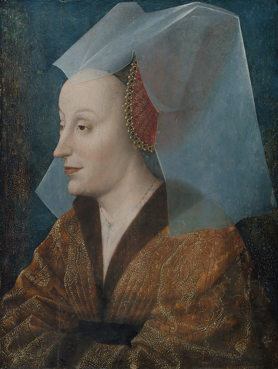 Portrait of a Noblewoman, Probably Isabella of Portugal 1397-1472.    1185069   no       norwegian Successfully Translated  Original: Achilles sleept het lijk van Hector achter zijn wagen Achilles in exanimem Hectora saevit / Achilles vents his rage on Hec av Netherlandish Painter