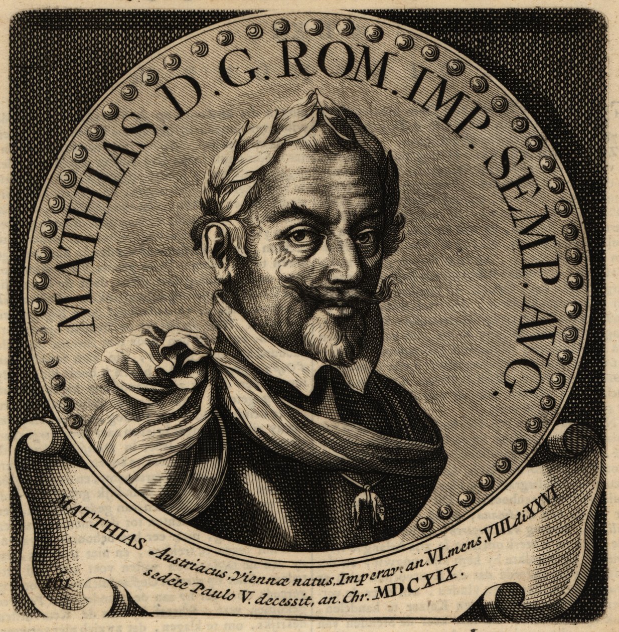 Den hellige romerske keiser Matthias. av Netherlandish School