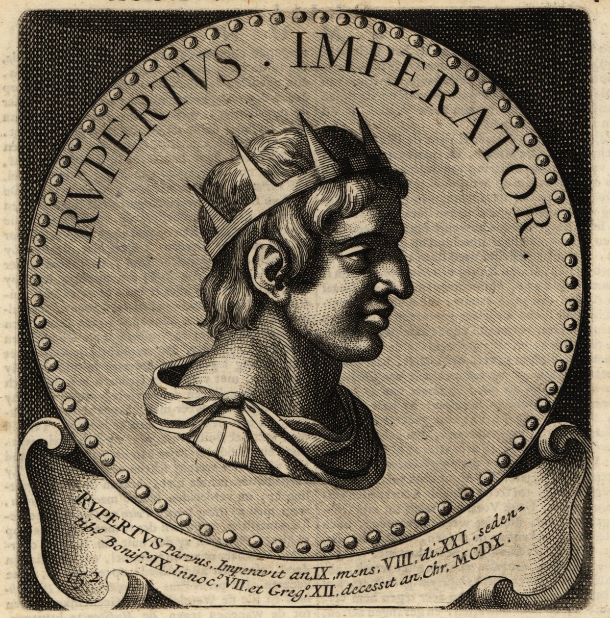 Den hellige romerske keiser Rupert. av Netherlandish School