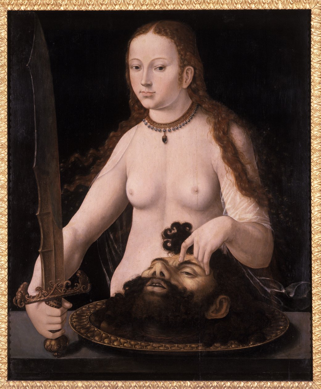 Judith med hodet til Holofernes, 1530 av Netherlandish School