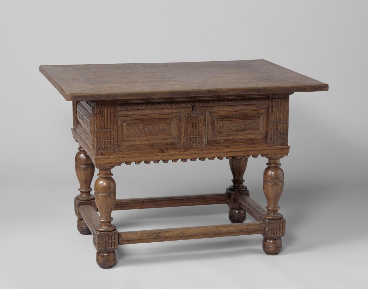 Betalingstabell, ca. 1600-50 (eik) av Netherlandish School