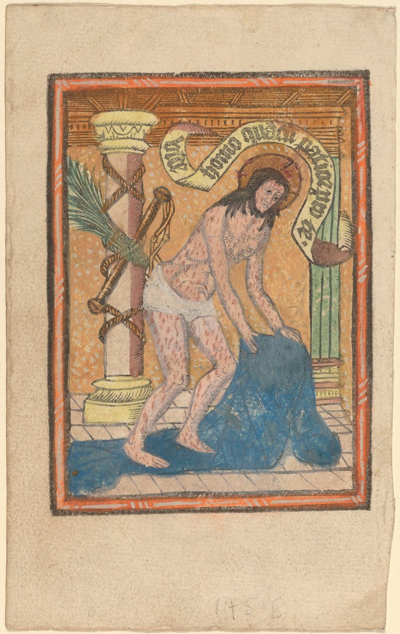 Sorgens mann av Netherlandish or French 15th Century