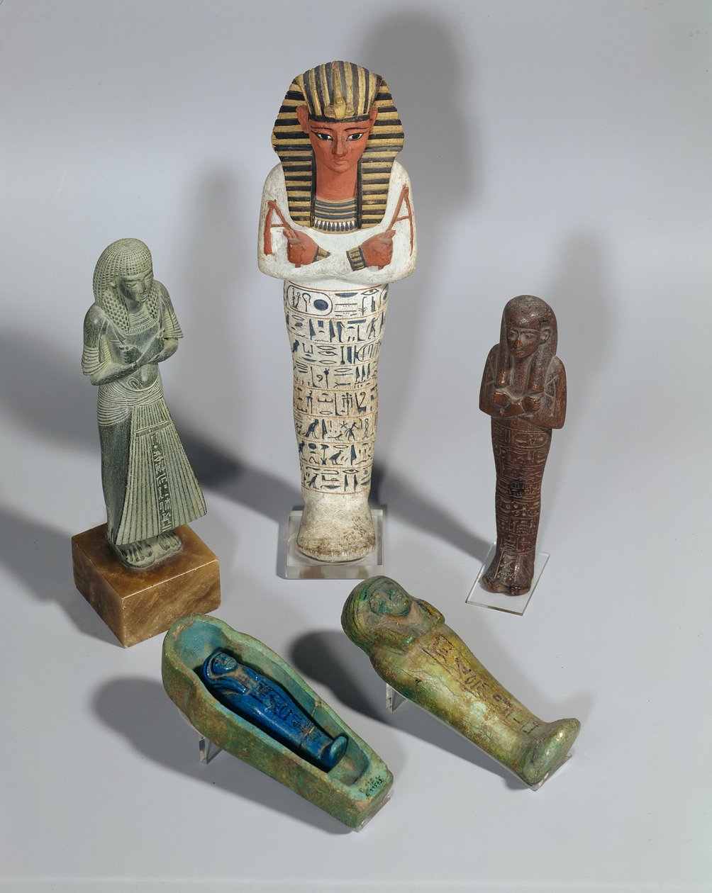 Ushabti-figurer av New Kingdom Egyptian