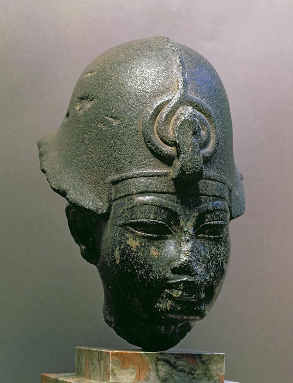 Leder for Amenophis III (dioritt) av New Kingdom Egyptian