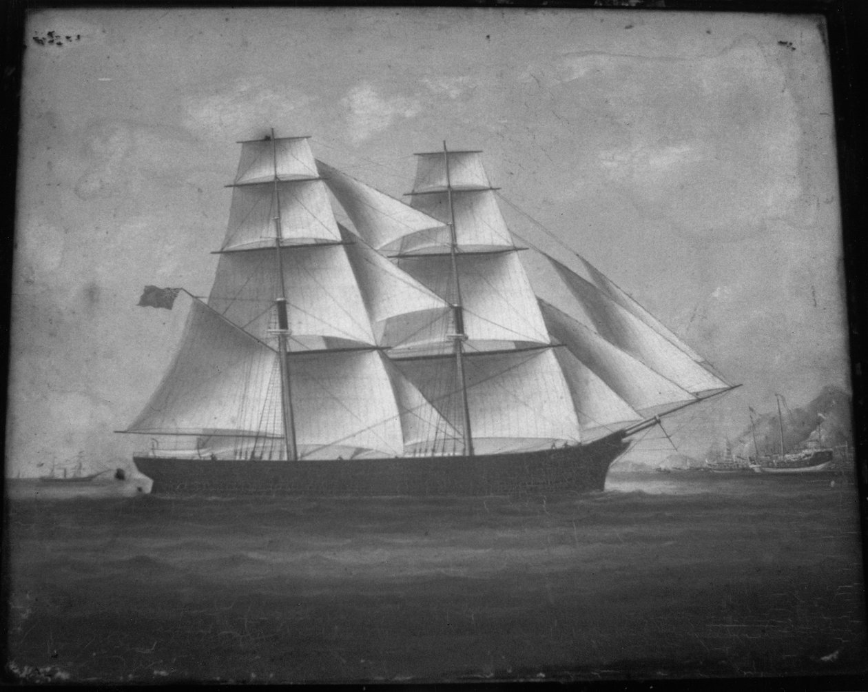 Waverley, bygget av McGregor Bros, inn i Waipu, 1863 av New Zealand School