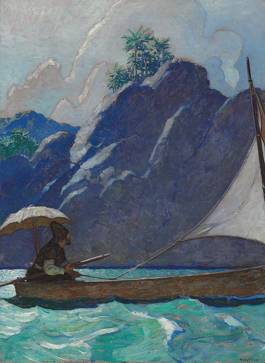 Og dermed tok jeg nå og da en liten reise på havet av Newell Convers Wyeth