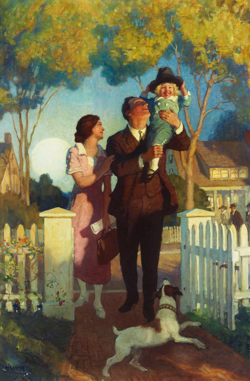 Kommer hjem av Newell Convers Wyeth