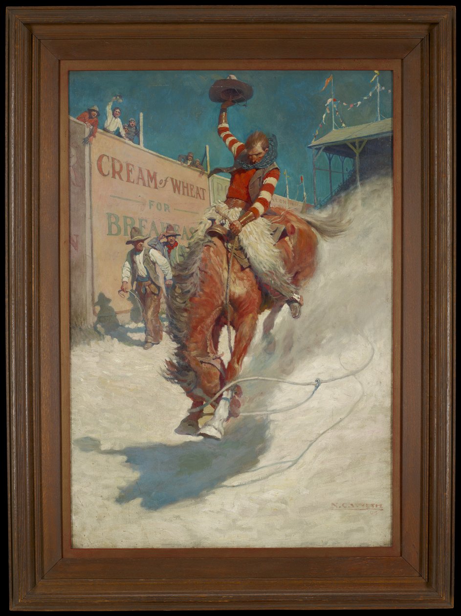 Bronco Buster av Newell Convers Wyeth