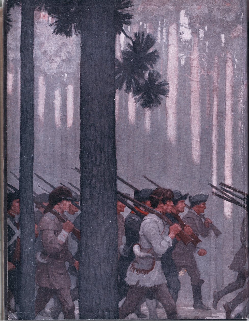 Innvendig omslagsdesign, 1928 av Newell Convers Wyeth