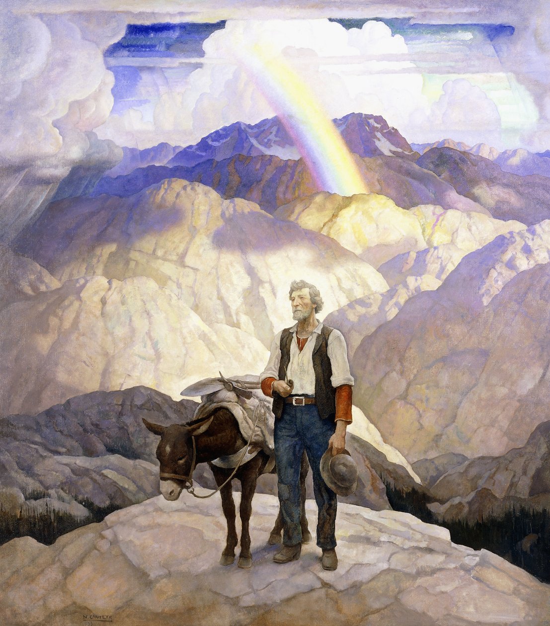 Den søkende av Newell Convers Wyeth