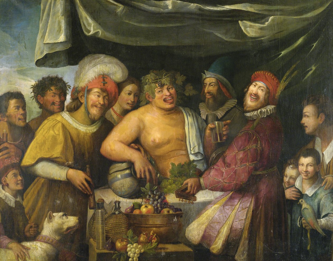 En Bacchanal av Niccolo Frangipane