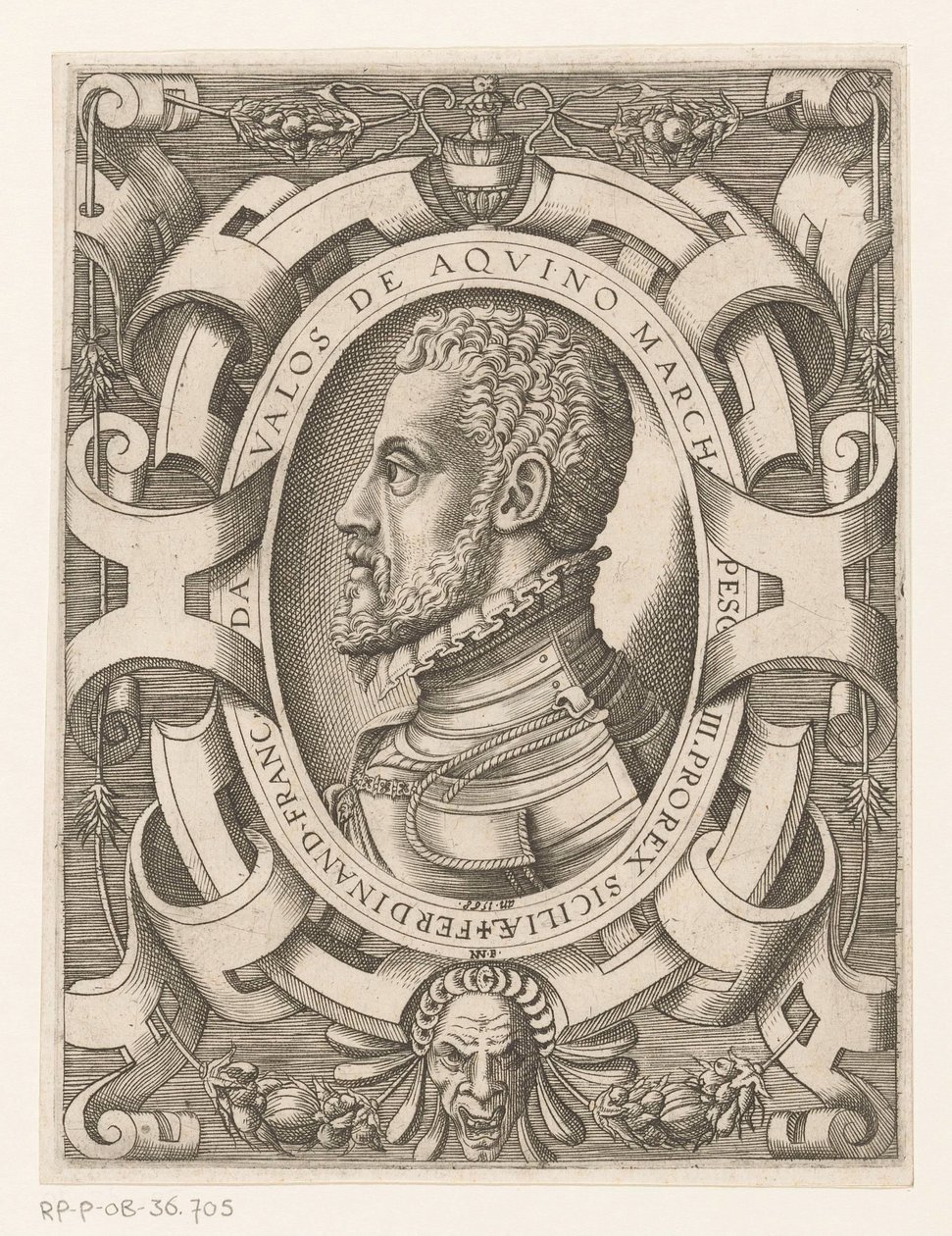 Portrett van Fernando Francesco d