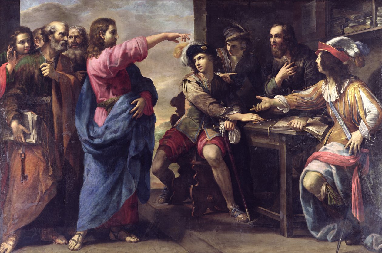 Omvendelsen av St. Matteus av Niccolo Tornioli