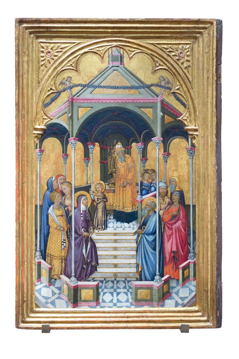 Presentasjon av jomfruen i templet av Niccolo Bonaccorsi