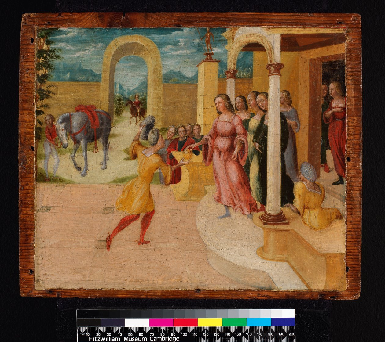 Uidentifisert klassisk emne, før 1555 av Niccolo the Younger Giolfino