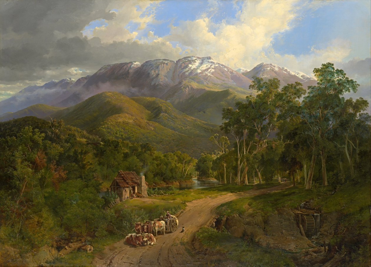 The Buffalo Ranges av Nicholas Chevalier