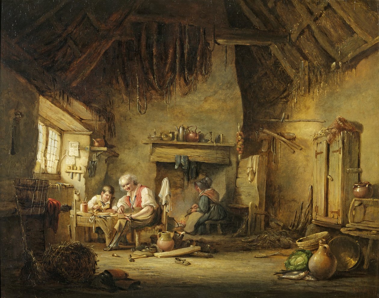 Skomakeren, 1831 av Nicholas Condy