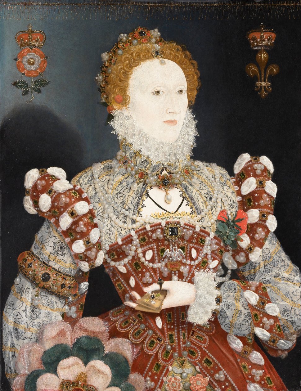 Portrett av dronning Elizabeth I av Nicholas Hilliard