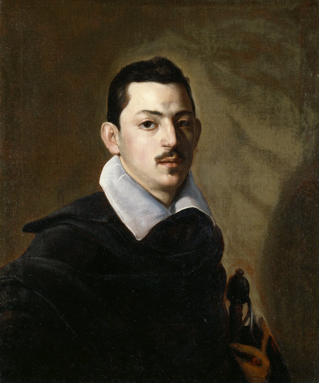 Ung mann med et sverd, ca. 1618-20 av Nicholas Renieri