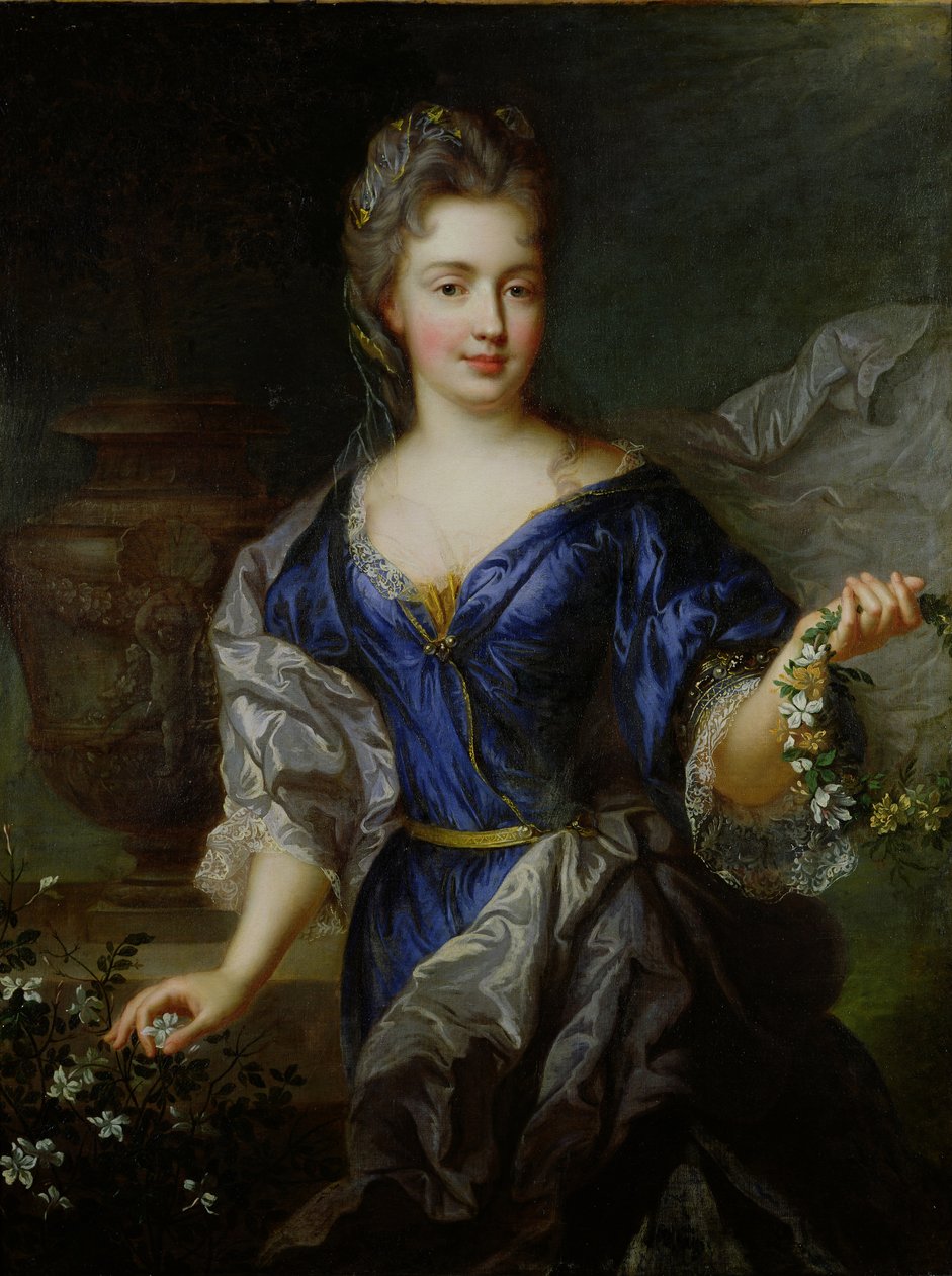 Marie-Anne de Bourbon (1666-1739) Prinsesse av Conti av Nicolas de Largillière
