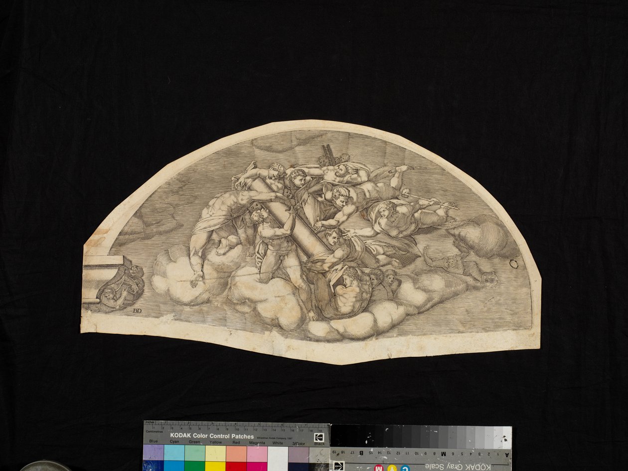 Scene fra The Last Judgment av Nicholas Beatrizet