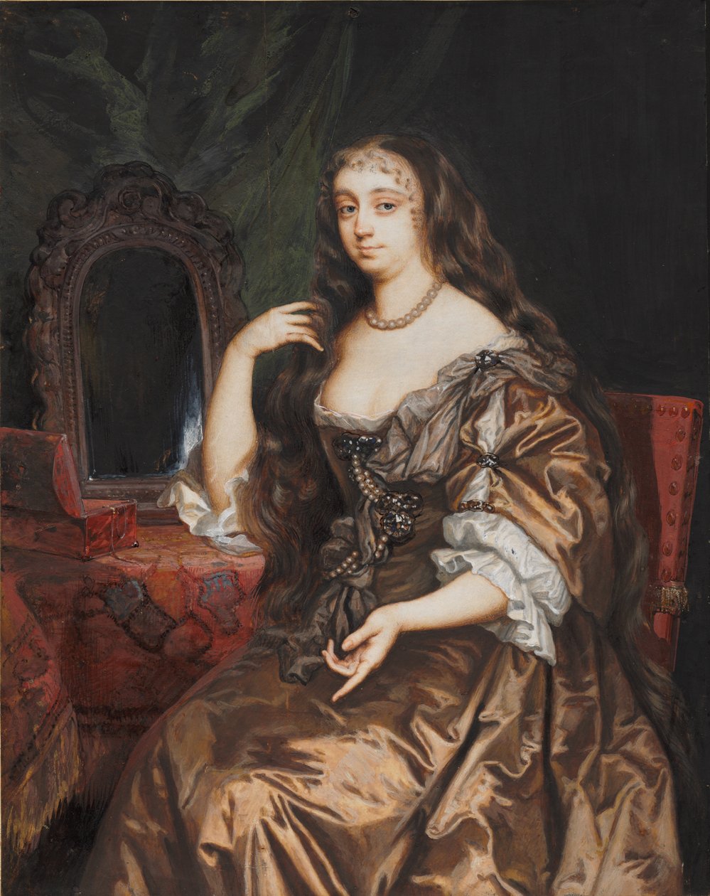 Portrett av Anne Hyde, hertuginne av York av Nicholas Dixon