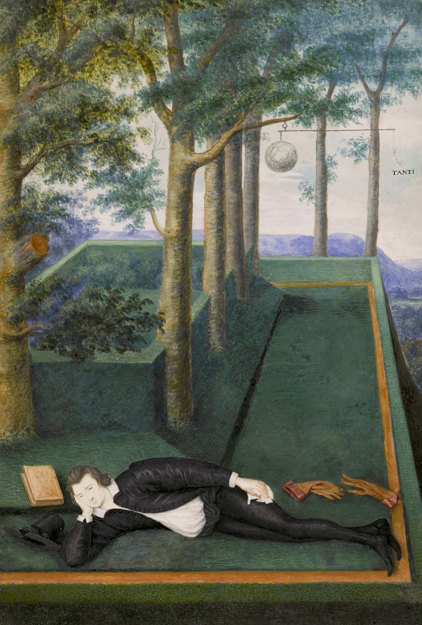Henry Percy, 9. jarl av Northumberland, 1590-95 av Nicholas Hilliard