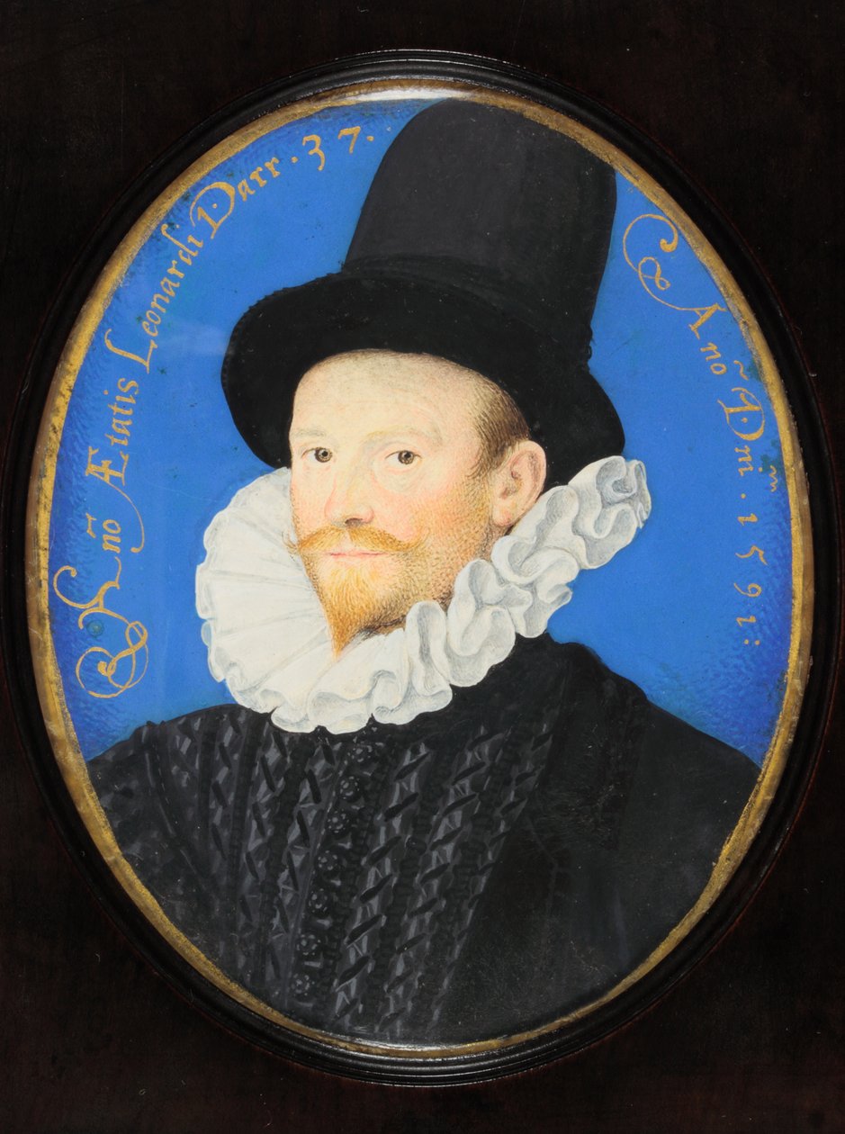 Leonard Darr (emalje) av Nicholas Hilliard