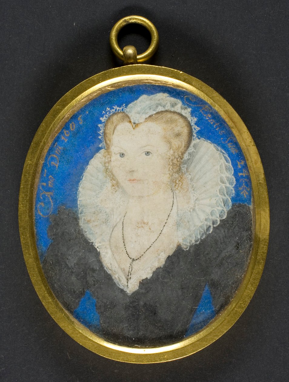 Portrett av en engelsk dame av Nicholas Hilliard