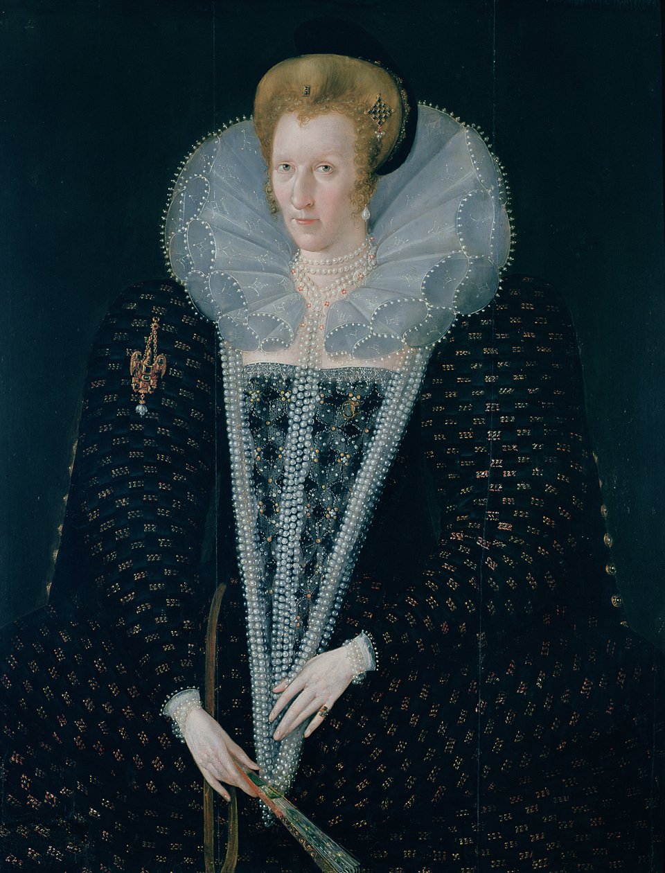 Dronning Elizabeth I (1533-1603) av Nicholas Hilliard