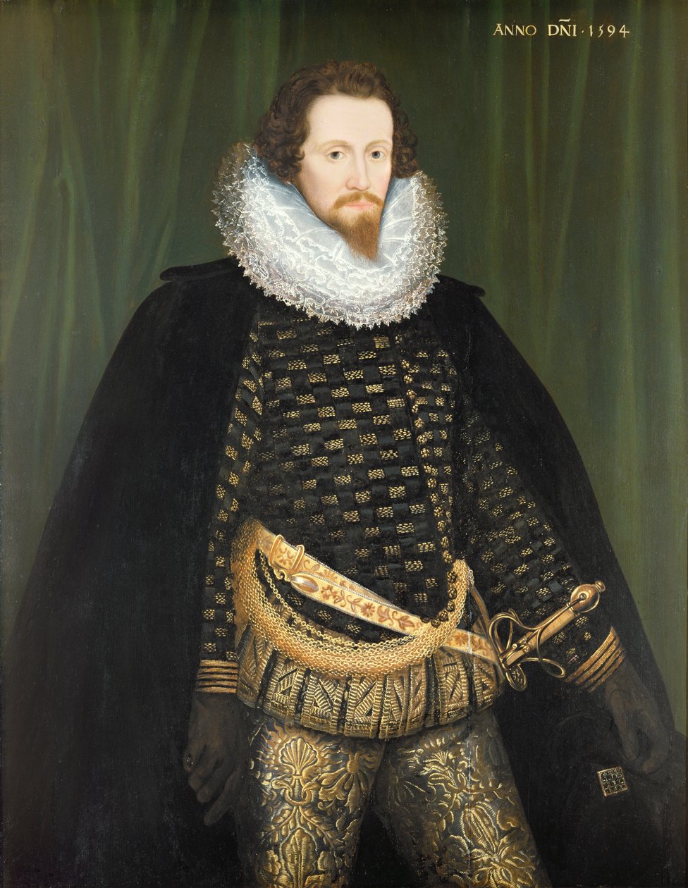 Robert Devereux (1566-1601) jarl av Essex, 1594 av Nicholas Hilliard