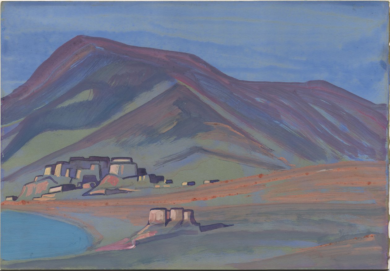 Albumblad, 1932 av Nicholas Roerich