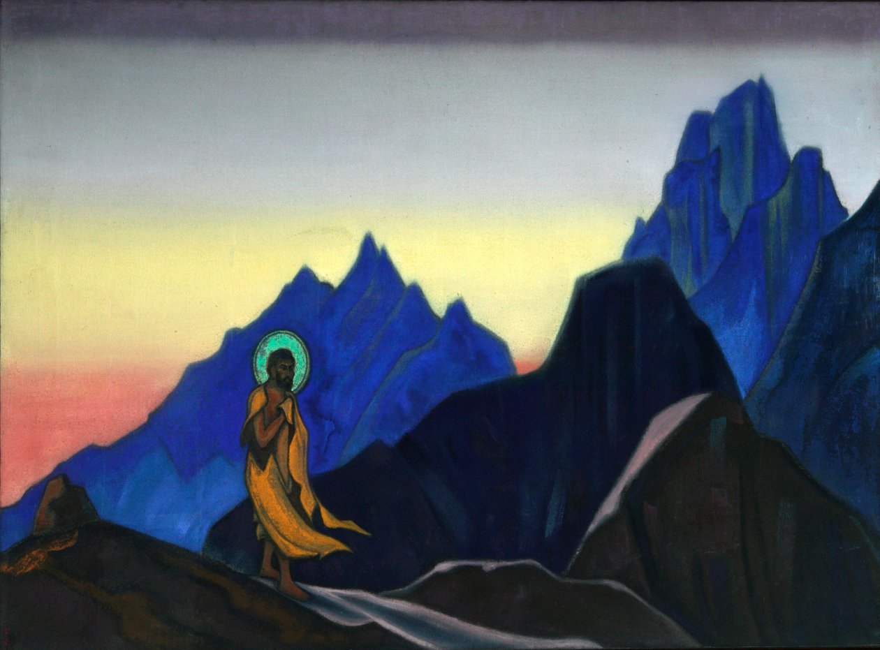 Bhagavan', 1943. av Nicholas Roerich