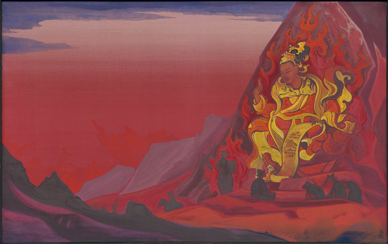 Kommando over Rigden Djapo, 1933 av Nicholas Roerich