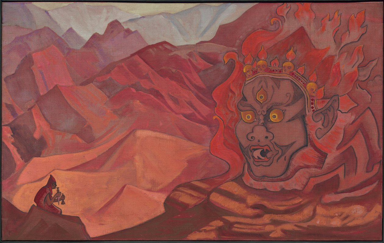 Dorje, the Daring One, "Banners of the East", serien, 1925 av Nicholas Roerich
