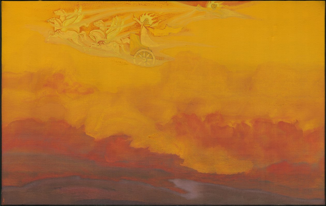 Profeten Elias, 1931 av Nicholas Roerich