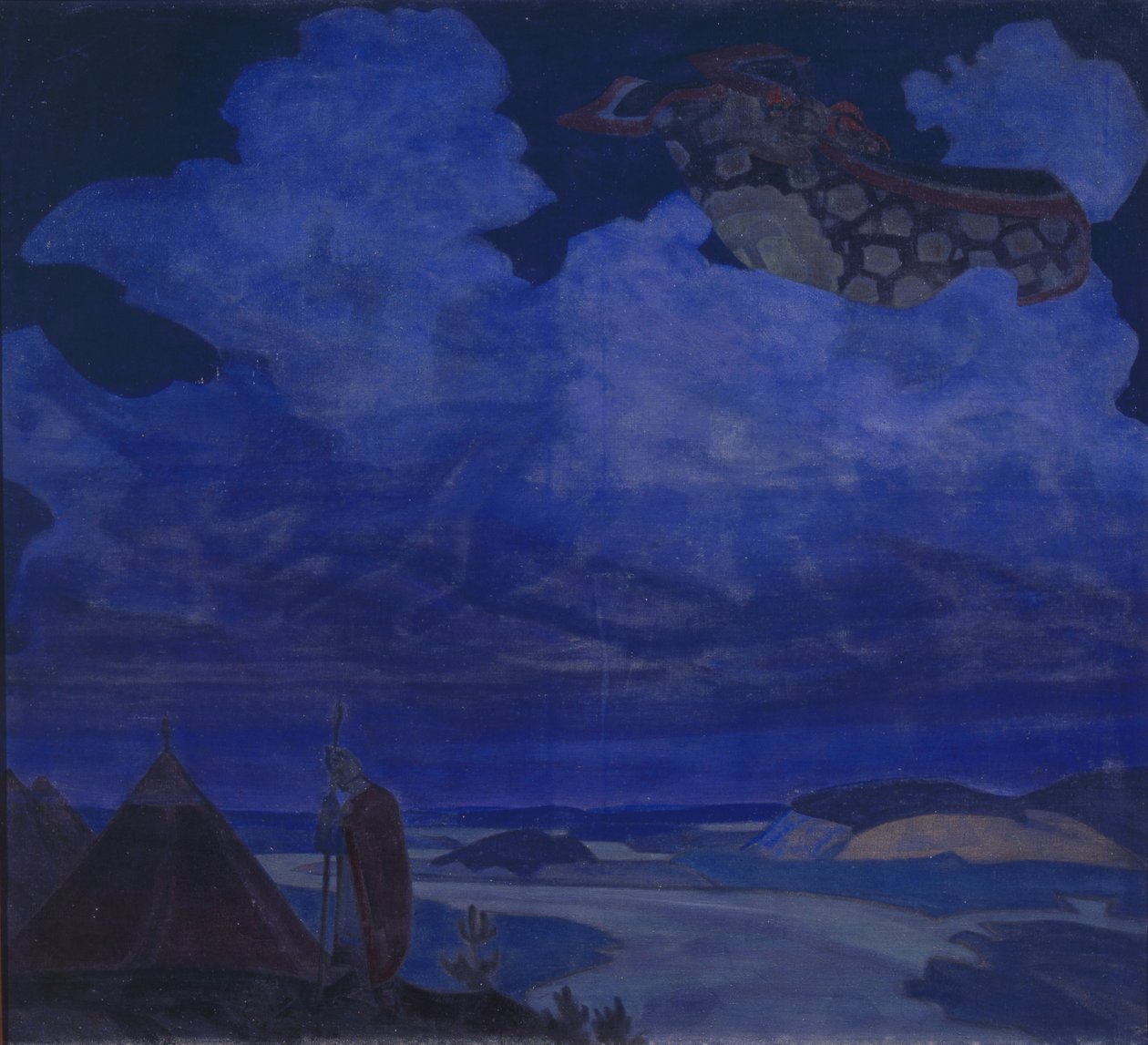 Flyvende teppe, 1916 av Nicholas Roerich