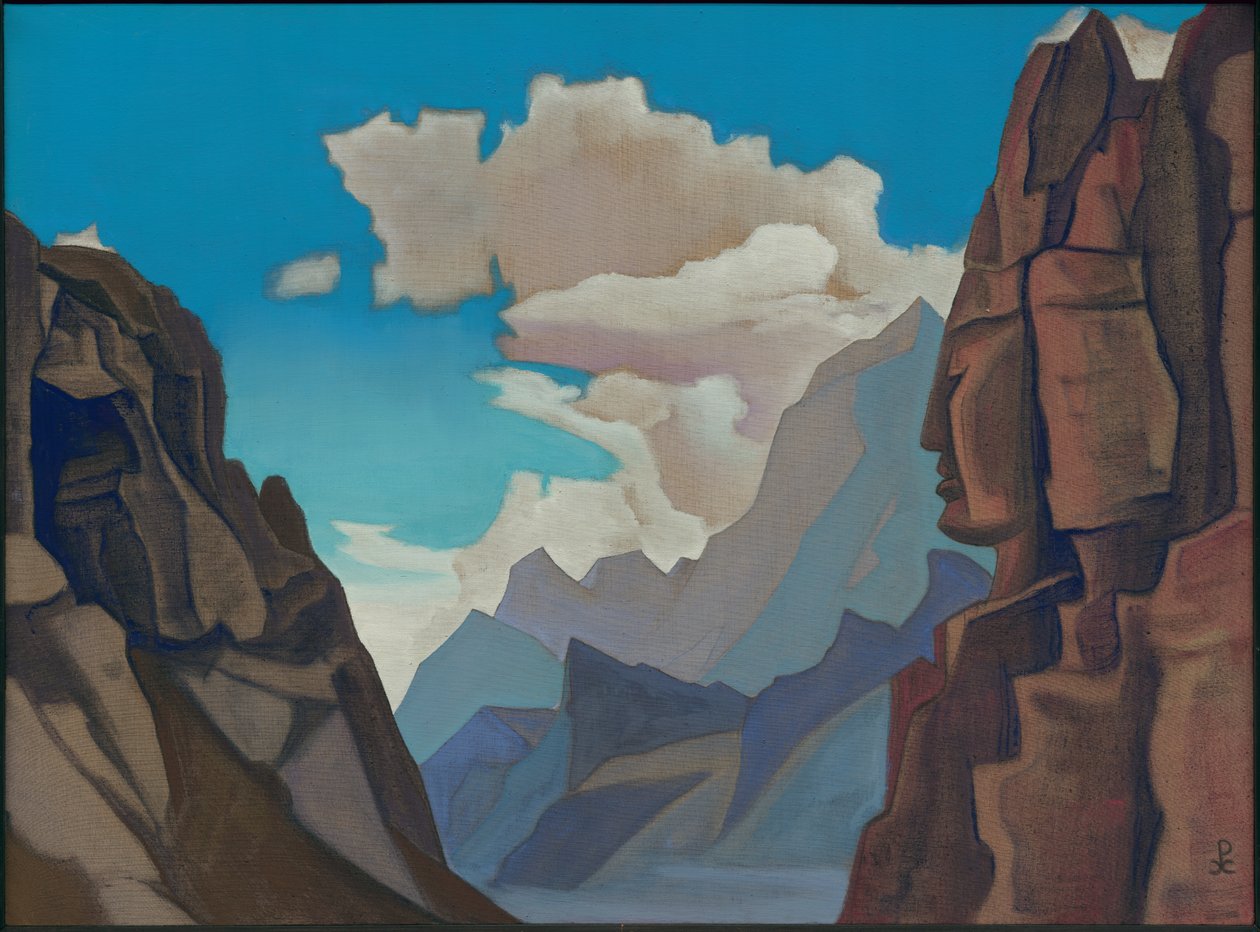 Great Spirit of the Himalaya, 1934 av Nicholas Roerich