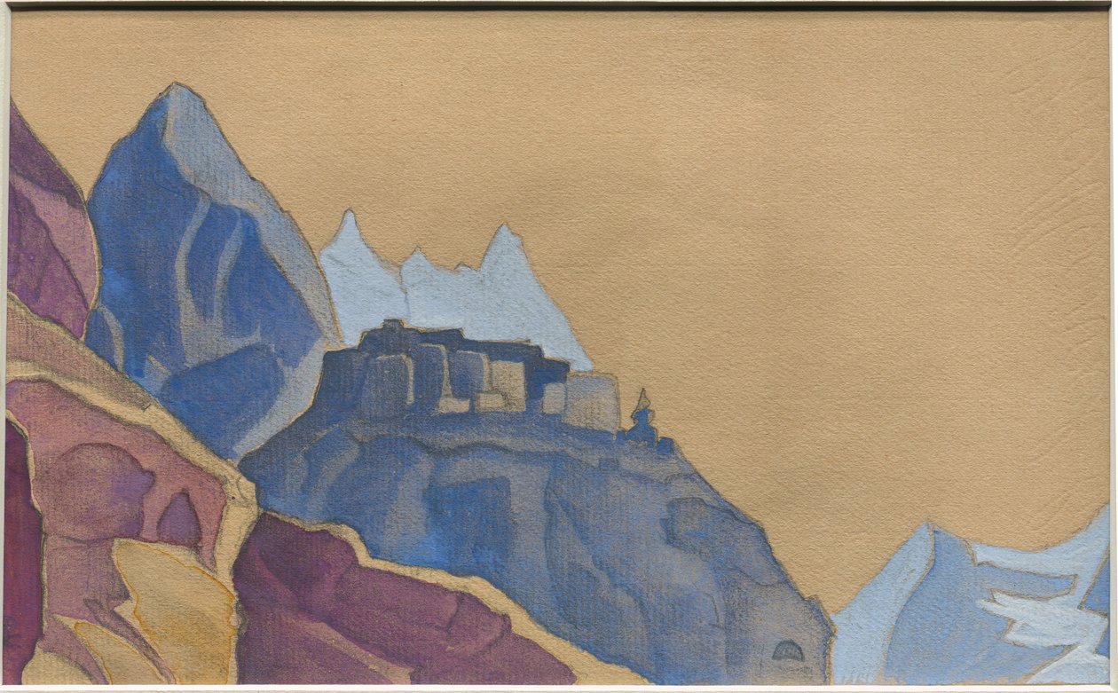 Kardang, albumblad, 1933 av Nicholas Roerich