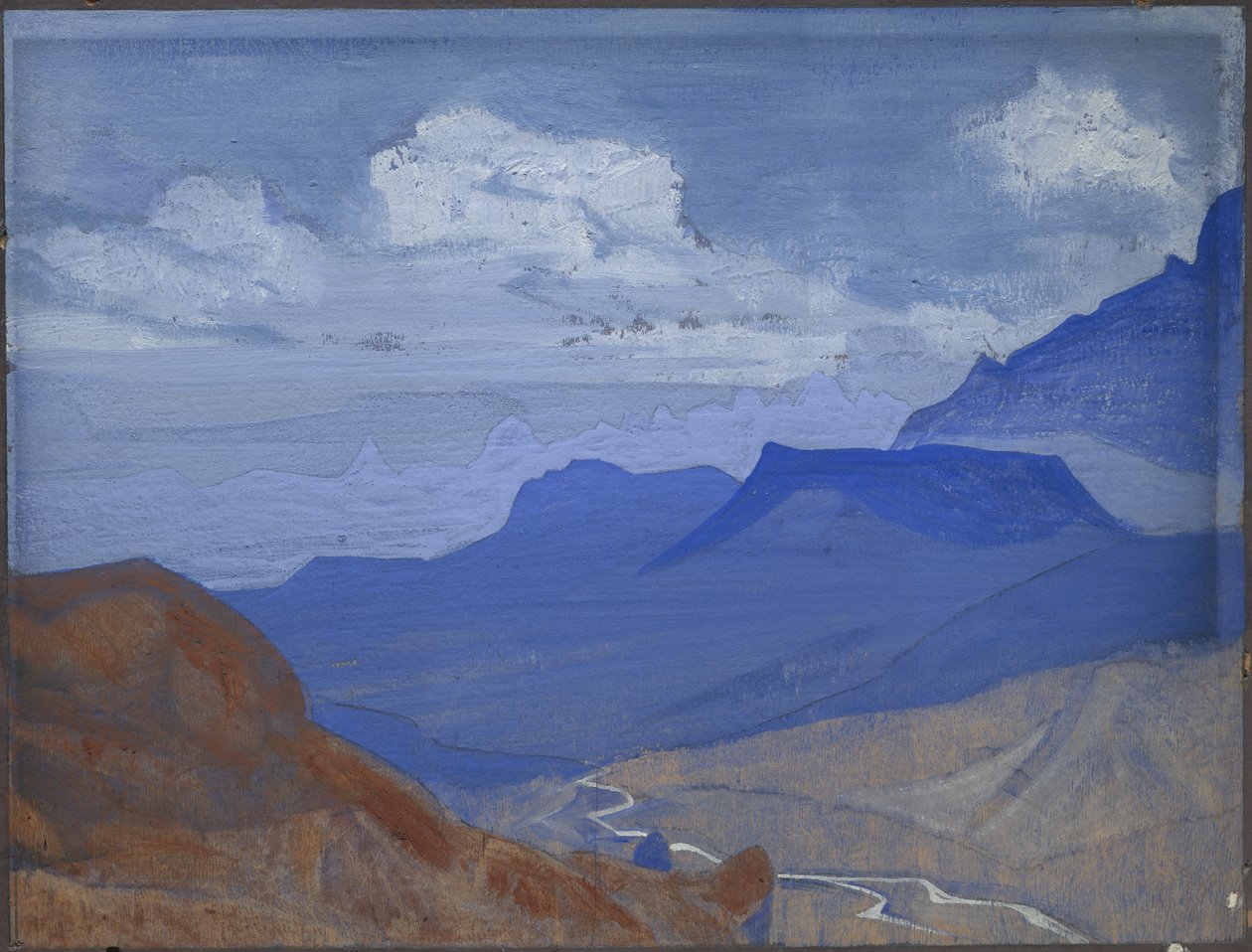 Nubra-dalen, 1926 av Nicholas Roerich