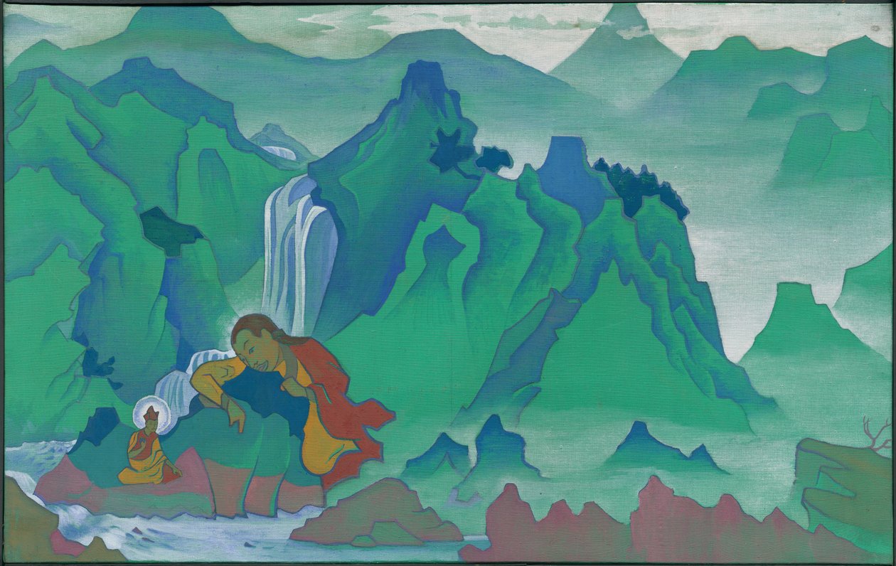 Padma Sambhava, "Banners of the East"-serien, 1924 av Nicholas Roerich