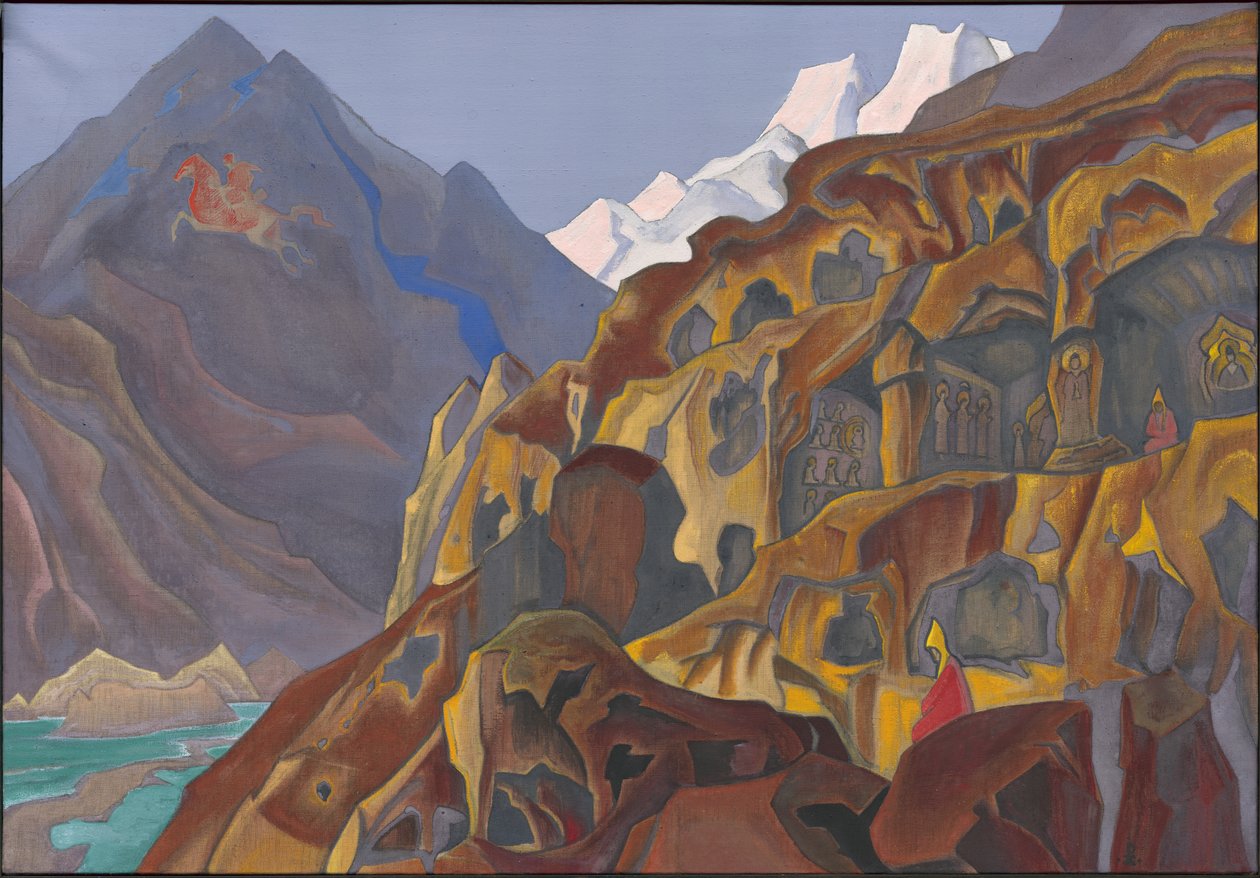 Hellige huler, 1932 av Nicholas Roerich
