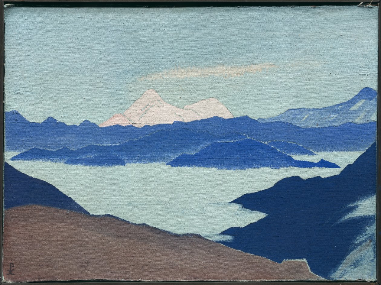 Hellige Himalaya, 1933 av Nicholas Roerich