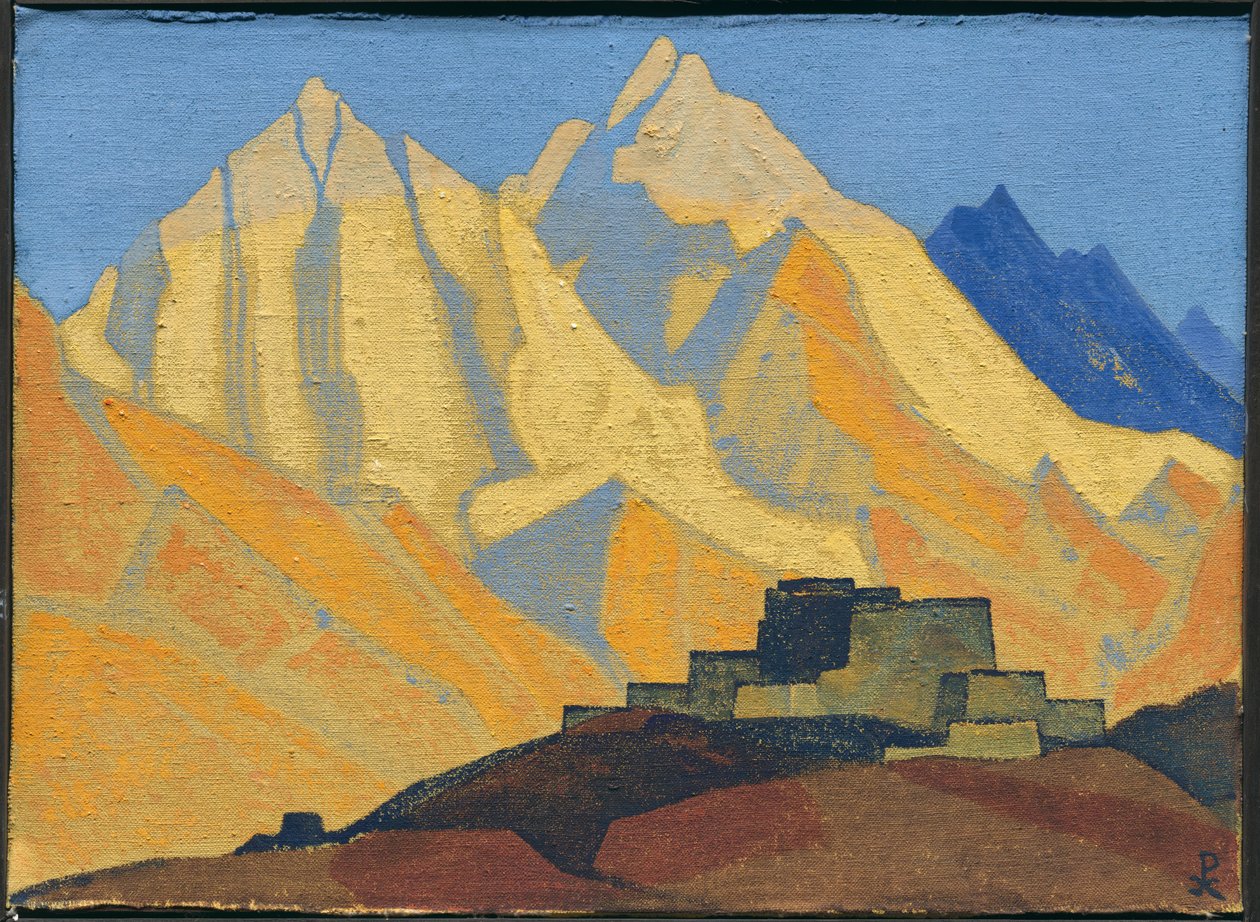 Hellige Himalaya, 1933 av Nicholas Roerich
